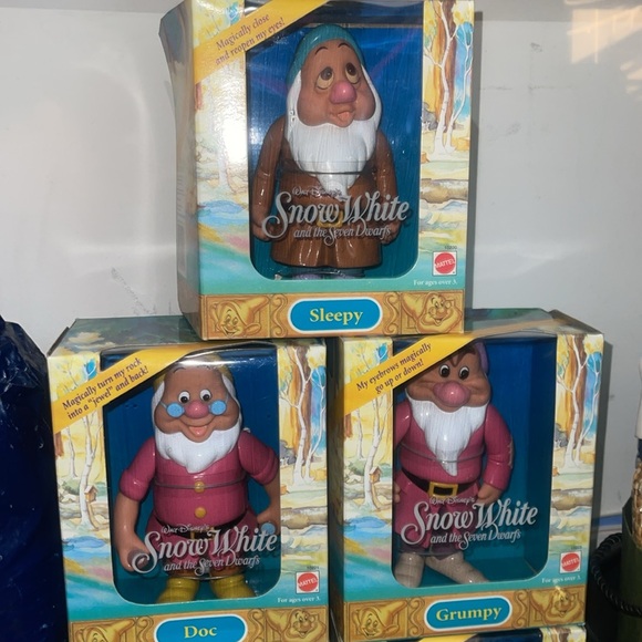 Rare Vintage 1992 Snow White and the Seven Dwarfs - Picture 5 of 6